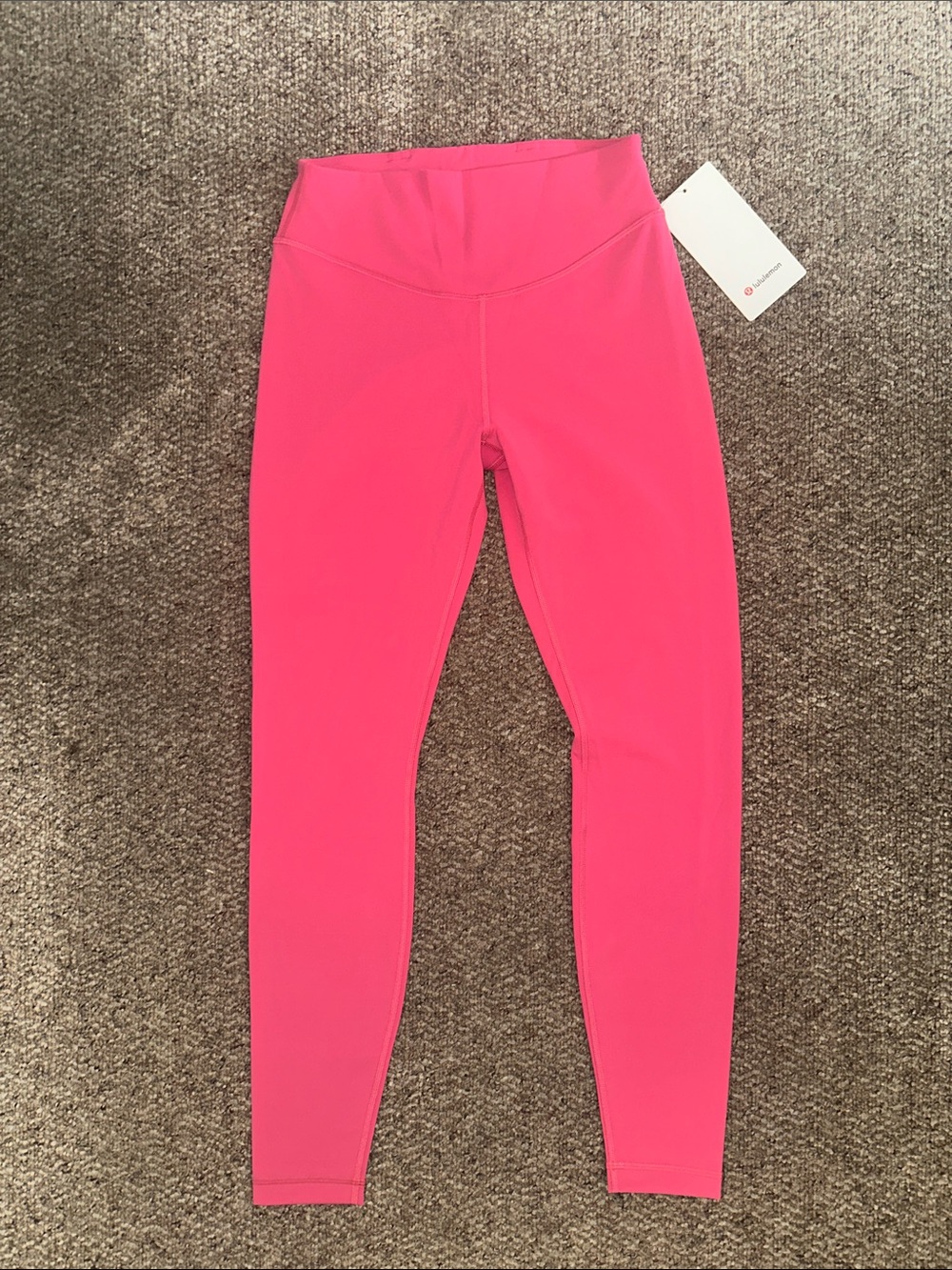 Lululemon Wunder Under Smoothcover HR Tight “28 in Raspberry Colitis